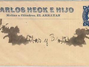 66537 - CHILE - POSTAL HISTORY - Private Print STATIONERY COVER - WINDMILLS