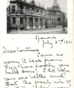 ac4804 - GB  -  VINTAGE POSTCARD: Ipswich - 1901 SUFFOLK