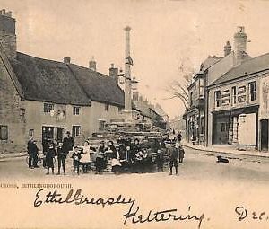 ac4799 - GB  -  VINTAGE POSTCARD: Irthlingborough - 1901 NORTHAMPTON