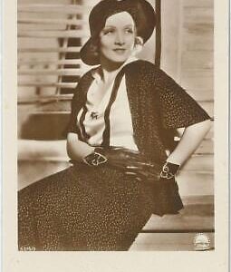 61977 - VINTAGE POSTCARD - CINEMA, Marlene Dietrich
