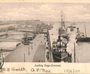 ac4834 - GB  -  VINTAGE POSTCARD:  Liverpool - 1901