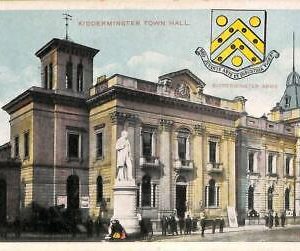 ac4824 - GB  -  VINTAGE POSTCARD:  Kidderminster WORCHESTERSHIRE