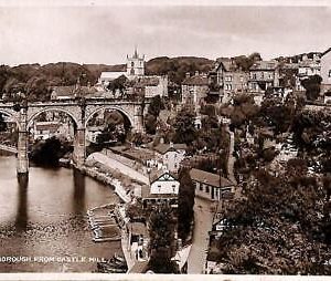 ac4831 - GB  -  VINTAGE POSTCARD:  Knaresborough - 1935 YORKSHIRE