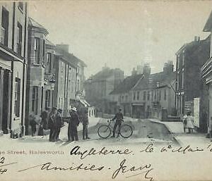 ac4740 - GB  -  VINTAGE POSTCARD: Halesworth - 1903 SUFFOLK