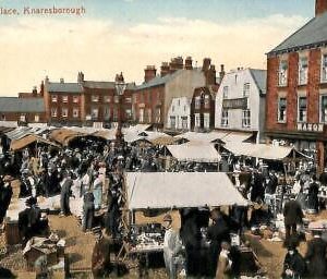 ac4832 - GB  -  VINTAGE POSTCARD:  Knaresborough - 1914 YORKSHIRE