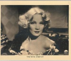 61970 - VINTAGE POSTCARD - CINEMA, Marlene Dietrich