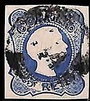 94956a - PORTUGAL -  STAMP -   AFINSA #  6 or 7 -  Very Fine USED - LUX