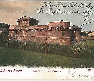 50371  CARTOLINA d'Epoca - FORLI citta' : Rocca Sforza