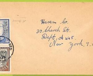 28771 - British GUIANA  - Postal History -   COVER to USA