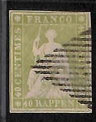 94997hD - SWITZERLAND - STAMP - ZM  #  26A   -  USED