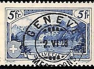 95017h - SWITZERLAND - STAMP -    Yvert #  230 -   Very Fine  USED