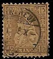 95018gB - SWITZERLAND  -  STAMP -    Yvert #  41  -   USED