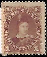 94903b - CANADA: Newfoundland - STAMP: SG #  44  -  MINT Very Lightly Hinged