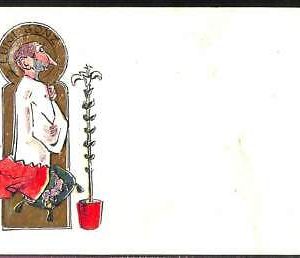 Lib767 - CARTOLINA d'Epoca Illustrata - GUERRIN MESCHINO Onomastico S LUIGI GONZ