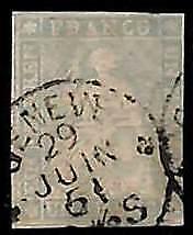95000aC - SWITZERLAND - STAMP - Zumstein # 27D - fine USED
