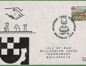 ZA0314 - ISLE OF MAN - Postal History - Special  Cover - Chess - 1979
