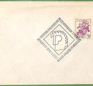 ZA0337 - POLAND - Postal History - SPECIAL POSTMARK on  COVER - Chess - 1977