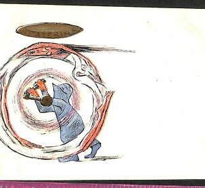 Lib771 - CARTOLINA d'Epoca Illustrata - GUERRIN MESCHINO Onomastico - S CATERINA