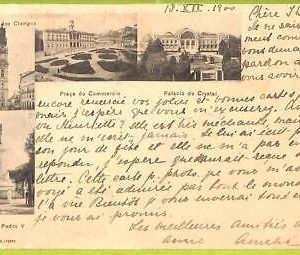 ad3655 - PORTUGAL - VINTAGE POSTCARD  - PORTO - 1900