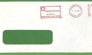 ZA1565 - AUSTRALIA - POSTAL HISTORY - Mechanical Postmark FILM Communication
