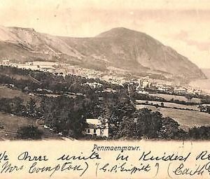 ac5044 - GB  -  VINTAGE POSTCARD:  Penmaenmawr - 1903 WALES