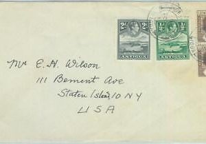 86256 - ANTIGUA - POSTAL HISTORY - COVER from GRAY'S FARM  1947