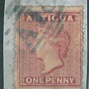 70192 - ANTIGUA  - STAMP: Stanley Gibbons #  1d - Finely Used postmark A18 Blue