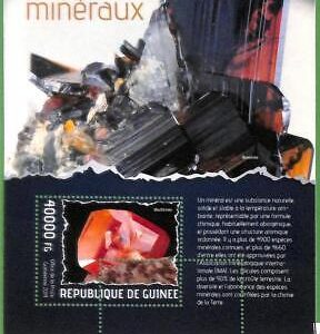 A0600 -  GUINEE Guinea -  ERROR   MISSPERF SHEET - NATURE: Minerals 2014