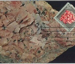 63944   - USA - POSTAL HISTORY: FDC  MAXIMUM CARD 1974 -  MINERALS