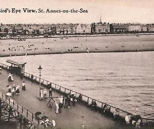 ac5110 - GB  -  VINTAGE POSTCARD: St.Annes-on-the-Sea LANCASHIRE