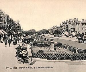 ac5112 - GB  -  VINTAGE POSTCARD: St.Annes-on-Sea LANCASHIRE