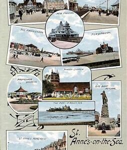 ac5103  - GB  -  VINTAGE POSTCARD: St.Annes-on-the-Sea