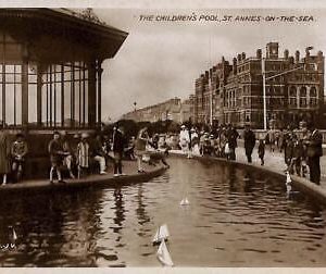 ac5108 - GB  -  VINTAGE POSTCARD: St.Annes-on-the-Sea LANCASHIRE