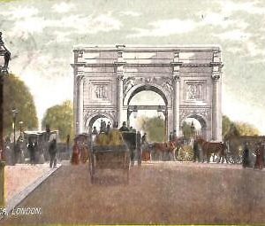 ac5296 - GB  -  VINTAGE POSTCARD: LONDON, Marble Arch - 1906