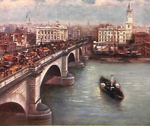 ac5379 - GB  -  VINTAGE POSTCARD: London, London Bridge - 1903