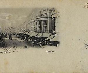 ac5417 - GB  -  VINTAGE POSTCARD: LONDON, Regent Street - 1900