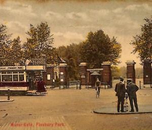 ac5452 - GB  -  VINTAGE POSTCARD: LONDON, Manor Gate