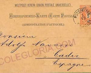 ad5901 - CZECHOSLOVAKIA Austria - Postal History - STATIONERY from POTSCHATEK