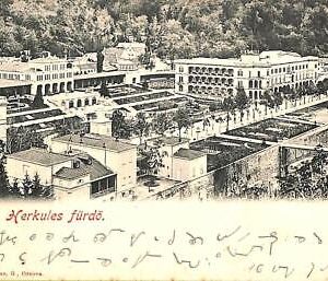 ac5628 - ROMANIA  -  VINTAGE  POSTCARD - Hercules Furdo - 1901