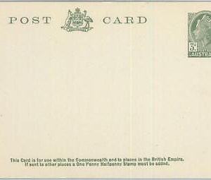 74766 - POSTAL HISTORY - AUSTRALIA -   STATIONERY CARD Higgings & Gage # P42