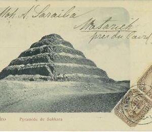 P0434 - EGYPT - Postal History - MAXIMUM CARD 1902 - PYRAMIDS