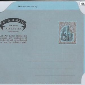 65826  - BRITISH GUIANA - Postal History - AEROGRAMME : felling trees