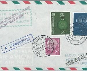 70986 - GERMANY - Postal History - FIRST FLIGHT:  DUSSELDORF / MILANO  419 AD