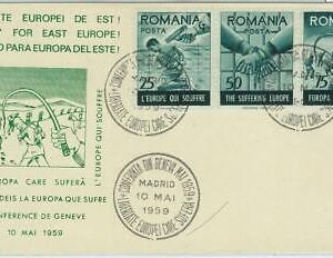 66845 - ROMANIA Romanian Governement in Exhile - Postal History - Cover  1959