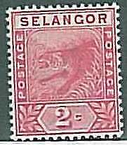 26867 - MALAYSIA Selangor - STAMP - SG # 50 -  MNH Mint Never Hinged
