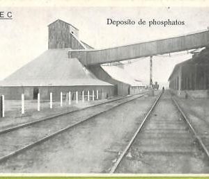 ad3855 - PORTUGAL - VINTAGE POSTCARD - Sapec - Deposito dephosphatos