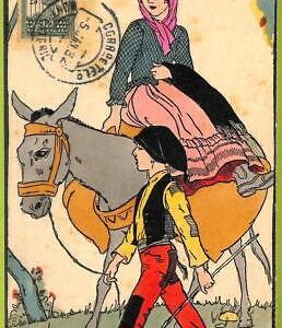 ad3863 - PORTUGAL - VINTAGE POSTCARD - Ethnic - 1932