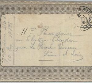 81961 - FRANCE - Postal History - WAR - FELDPOST Field Post PROPAGANDA 1916