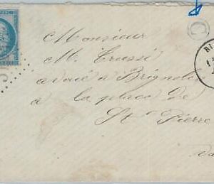 75190 - FRANCE - Postal History - # 37 on COVER from RIANS - Origine Rural  1875