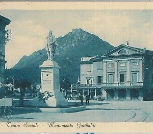 73082 - CARTOLINA d'Epoca -  LECCO Citta' :  TEATRO SOCIALE - Garibaldi  1946